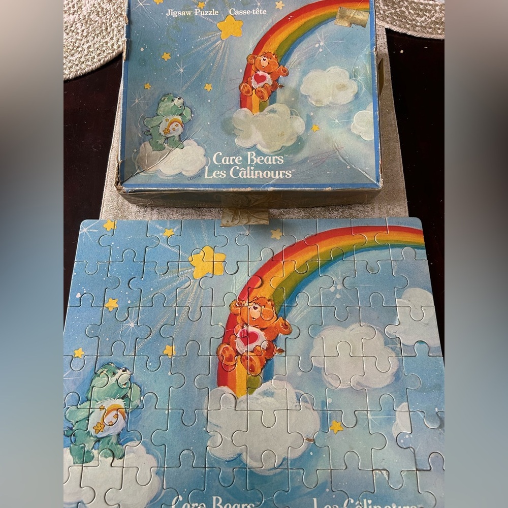 Vintage Care Bears Puzzle